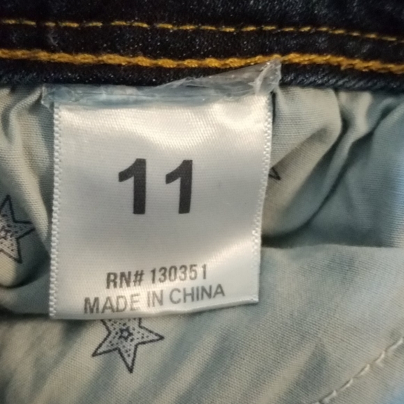 💥People's Liberation Jeans Ava Ripped 11 Lt. Jr - Picture 5 of 8